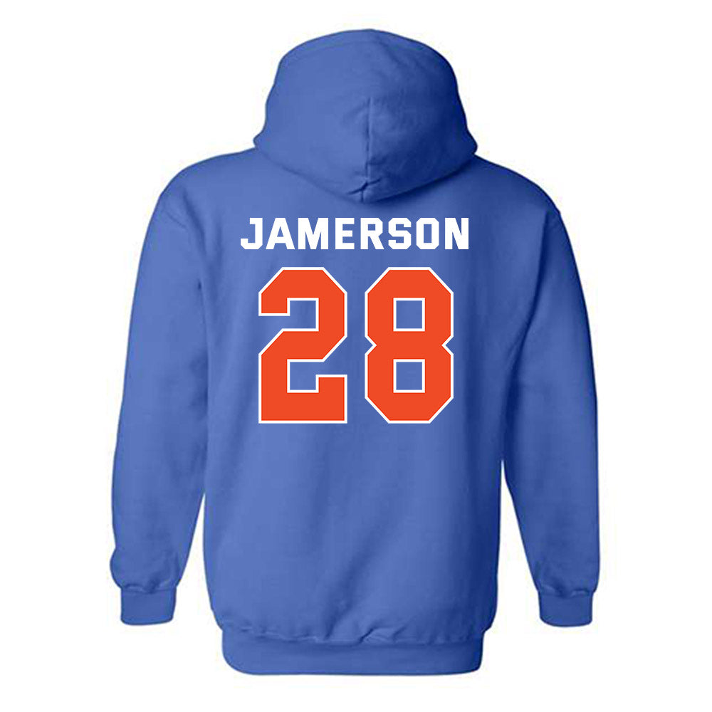 Boise State - NCAA Football : Cam Jamerson - Classic Shersey Hooded Sweatshirt-1