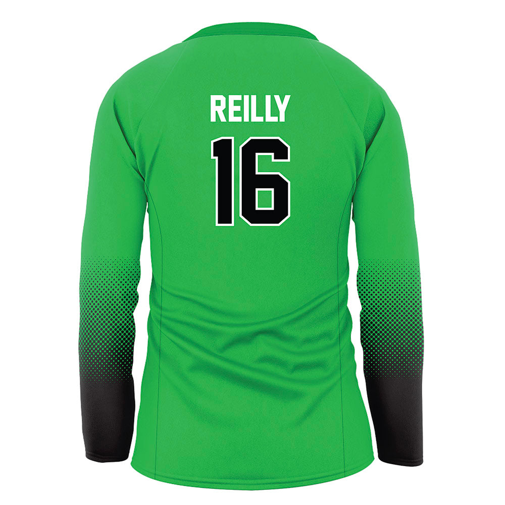 Marshall - NCAA Women's Volleyball : Marae Reilly - Green Volleyball Jersey-1