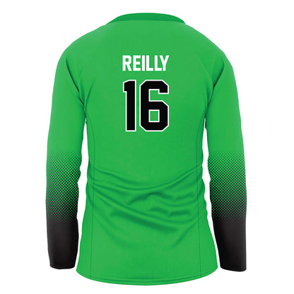 Marshall - NCAA Women's Volleyball : Marae Reilly - Green Volleyball Jersey-1