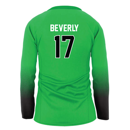 Marshall - NCAA Women's Volleyball : Lia Beverly - Green Volleyball Jersey-1