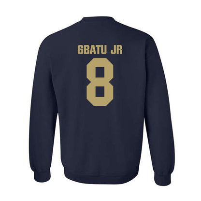 UC Davis - NCAA Football : Samuel Gbatu Jr - Classic Shersey Crewneck Sweatshirt-1