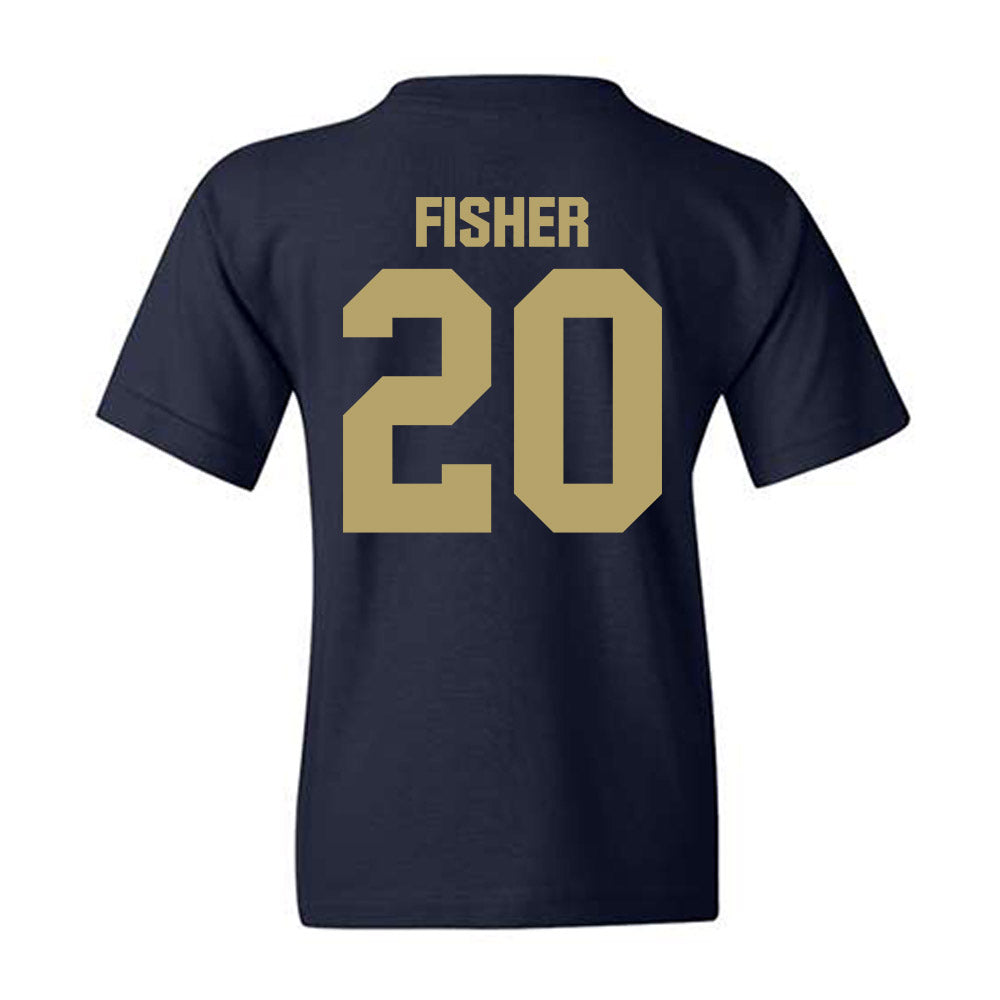 UC Davis - NCAA Football : Jordan Fisher - Classic Shersey Youth T-Shirt-1