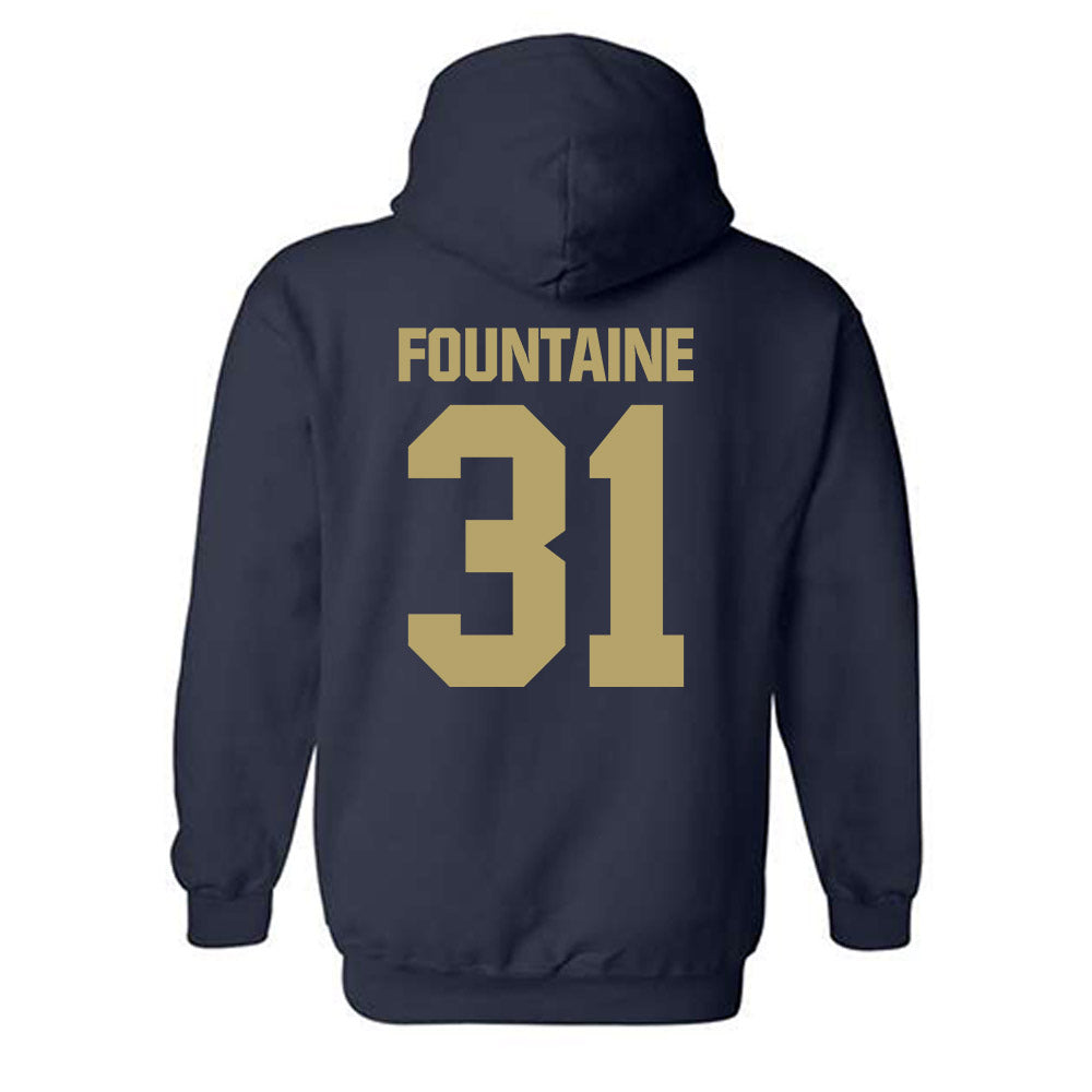 UC Davis - NCAA Softball : Sophia Fountaine - Classic Shersey Hooded Sweatshirt-1