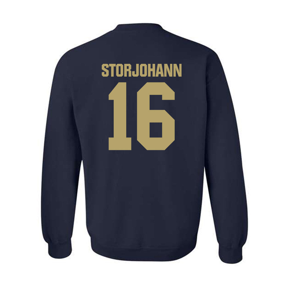 UC Davis - NCAA Baseball : Peter Storjohann - Classic Shersey Crewneck Sweatshirt-1