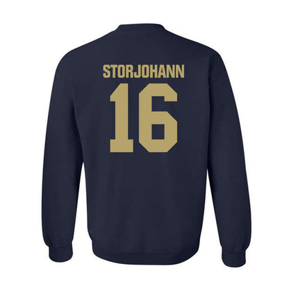 UC Davis - NCAA Baseball : Peter Storjohann - Classic Shersey Crewneck Sweatshirt-1