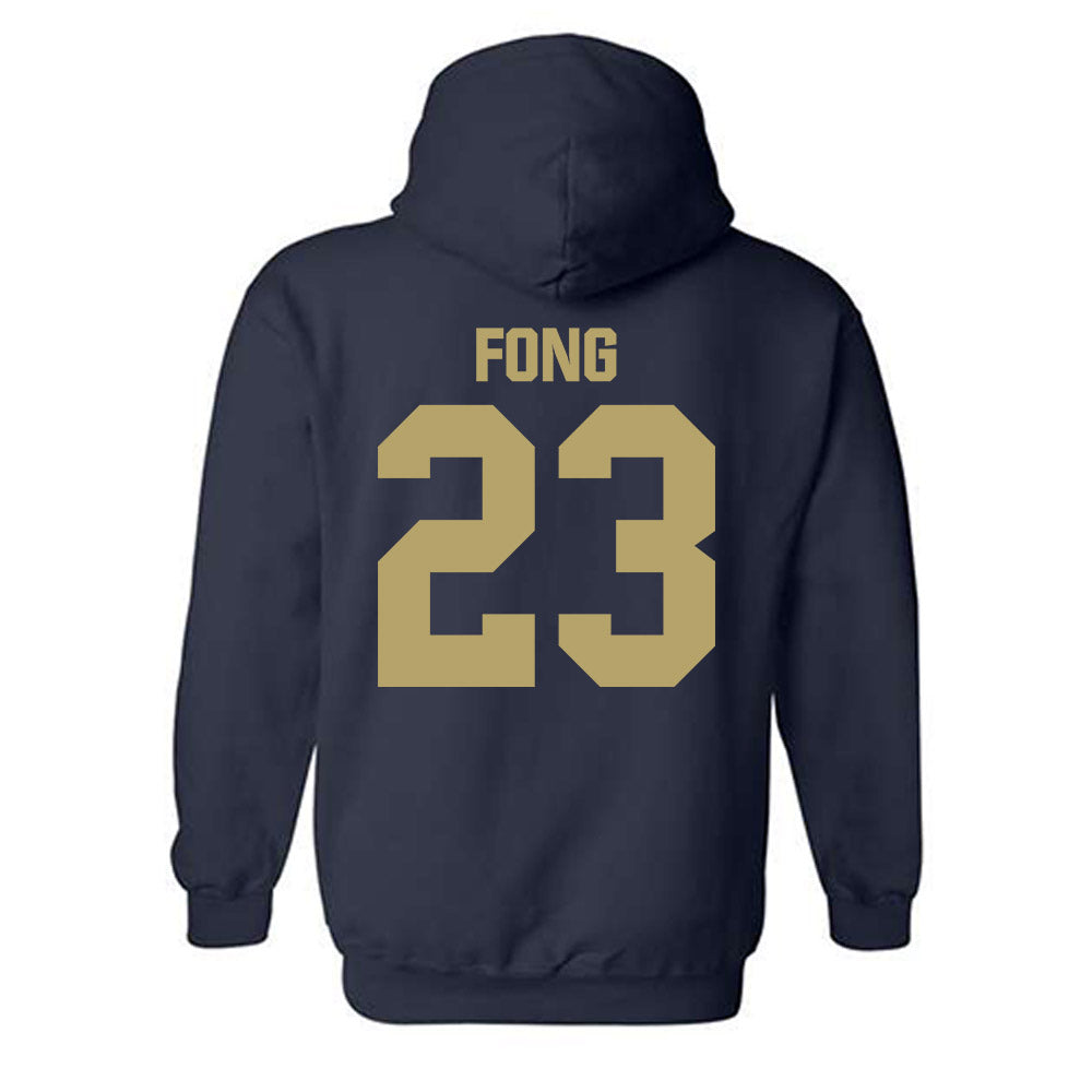 UC Davis - NCAA Women's Soccer : Sydnie Fong - Classic Shersey Hooded Sweatshirt-1