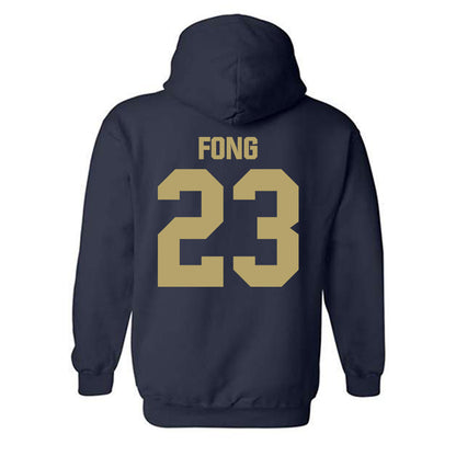 UC Davis - NCAA Women's Soccer : Sydnie Fong - Classic Shersey Hooded Sweatshirt-1