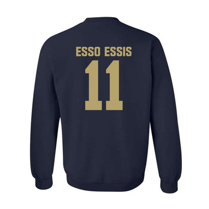 UC Davis - NCAA Men's Basketball : Ylan Esso Essis - Classic Shersey Crewneck Sweatshirt-1