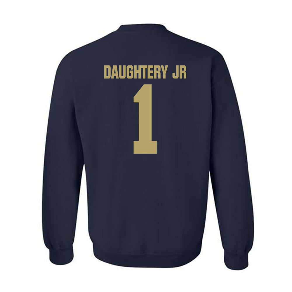 UC Davis - NCAA Men's Basketball : Carl Daughtery Jr - Classic Shersey Crewneck Sweatshirt-1