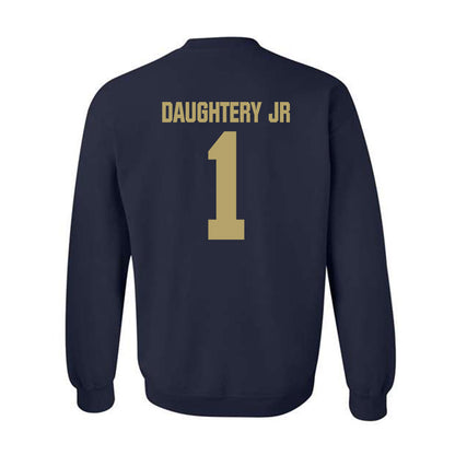 UC Davis - NCAA Men's Basketball : Carl Daughtery Jr - Classic Shersey Crewneck Sweatshirt-1