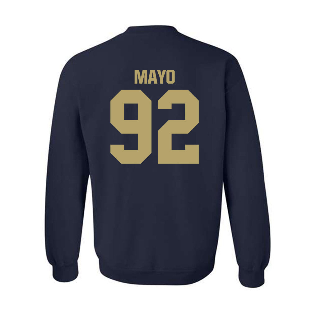 UC Davis - NCAA Football : Rayne Mayo - Classic Shersey Crewneck Sweatshirt-1