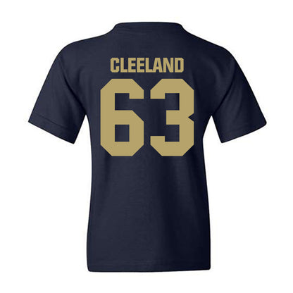 UC Davis - NCAA Football : Roice Cleeland - Classic Shersey Youth T-Shirt-1
