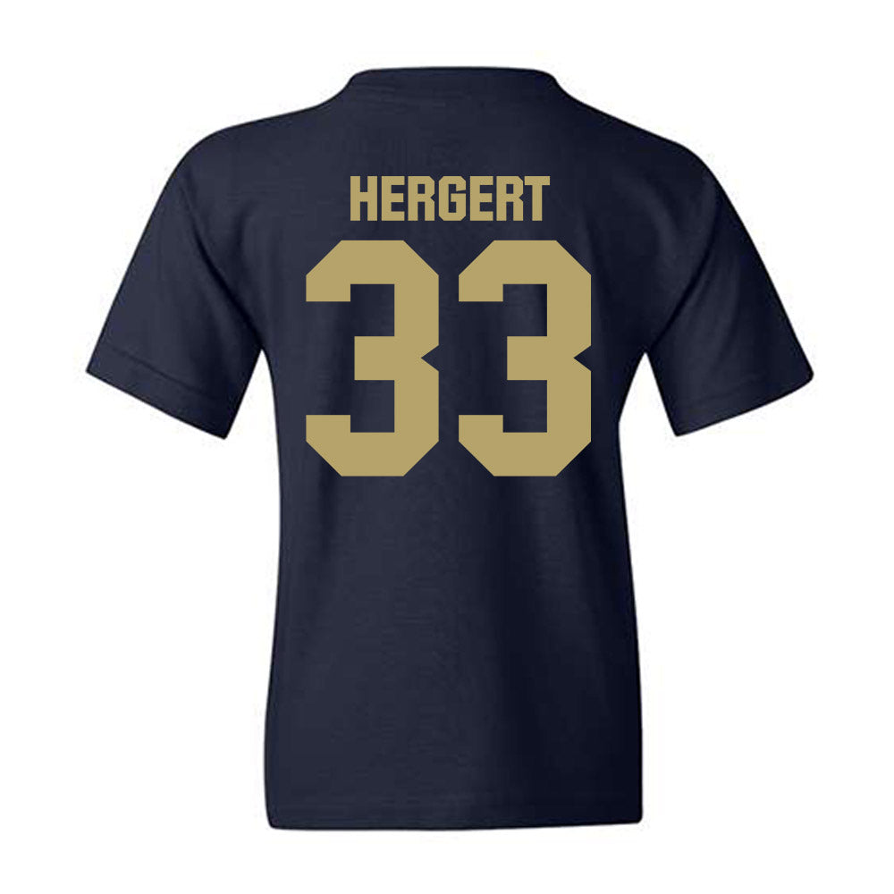 UC Davis - NCAA Football : Conner Hergert - Classic Shersey Youth T-Shirt-1