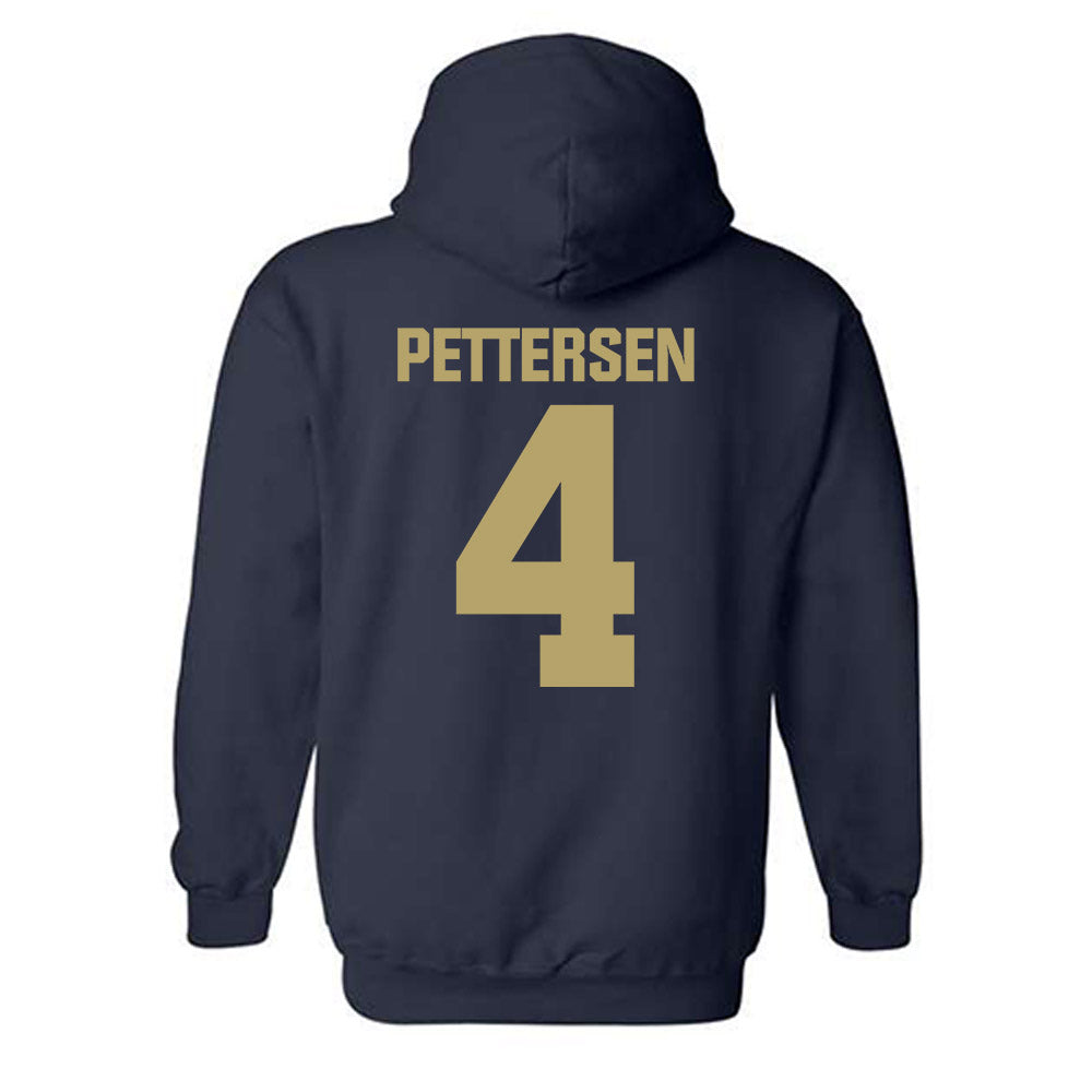 UC Davis - NCAA Baseball : Kyle Pettersen - Classic Shersey Hooded Sweatshirt-1