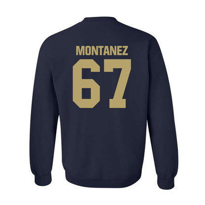 UC Davis - NCAA Football : Jayden Montanez - Classic Shersey Crewneck Sweatshirt-1