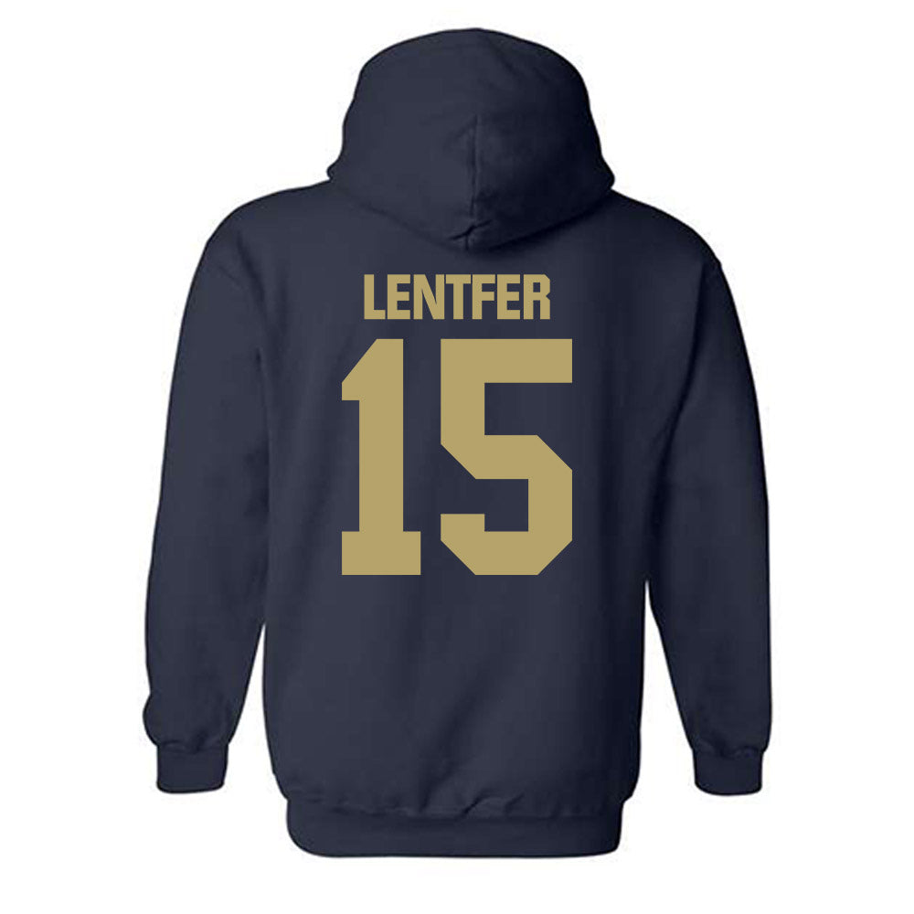 UC Davis - NCAA Women's Basketball : Sophie Lentfer - Classic Shersey Hooded Sweatshirt-1