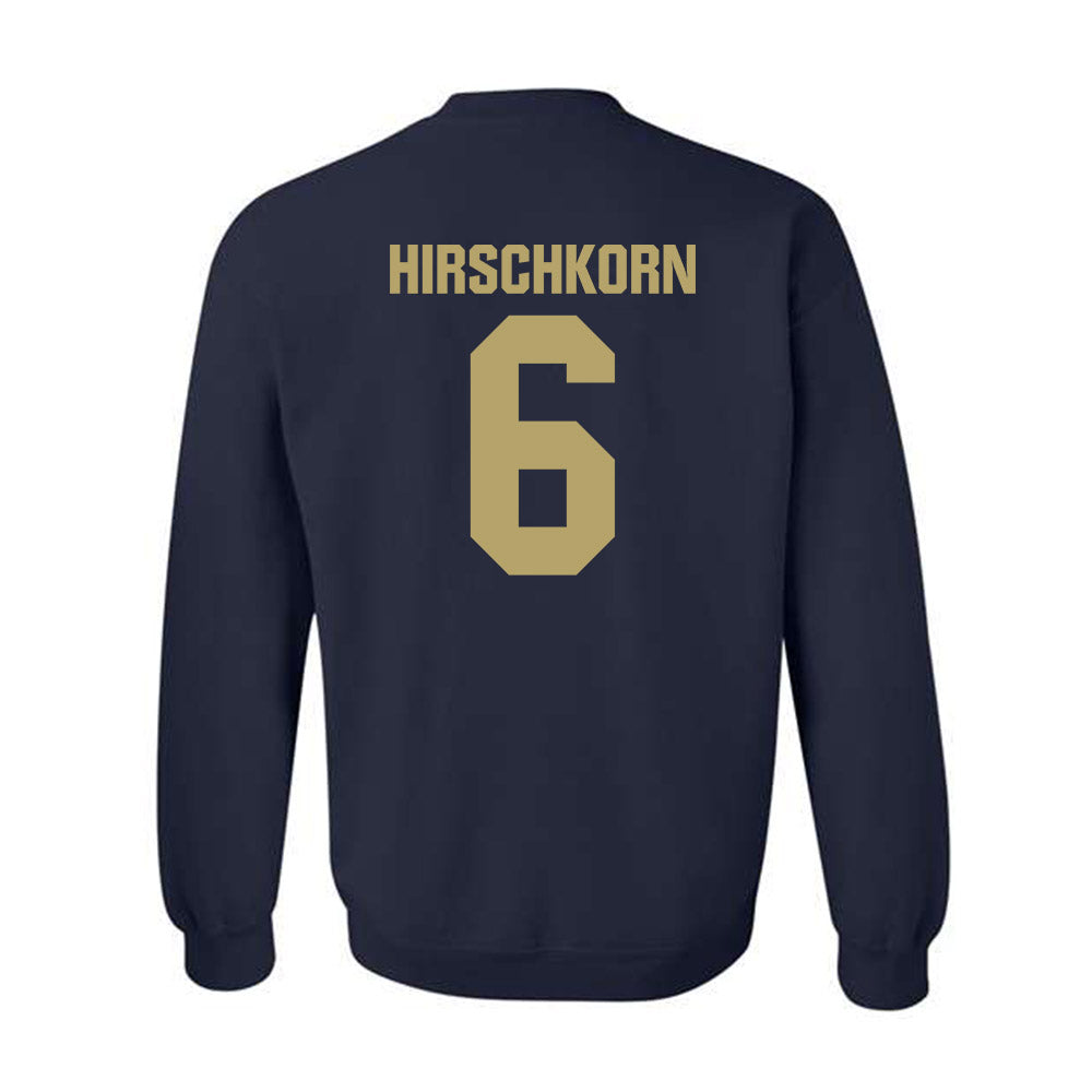 UC Davis - NCAA Baseball : Houston Hirschkorn - Classic Shersey Crewneck Sweatshirt-1