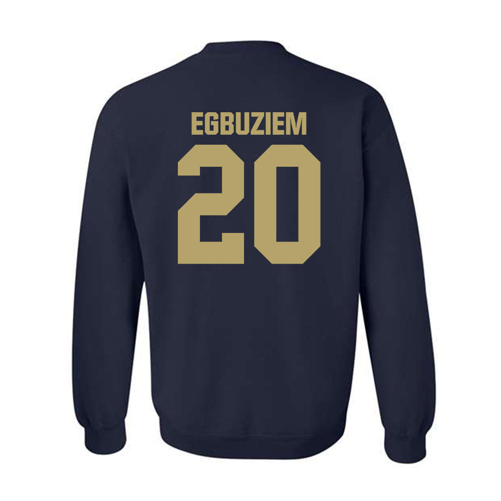 UC Davis - NCAA Women's Track & Field : Chinyere Egbuziem - Classic Shersey Crewneck Sweatshirt-1