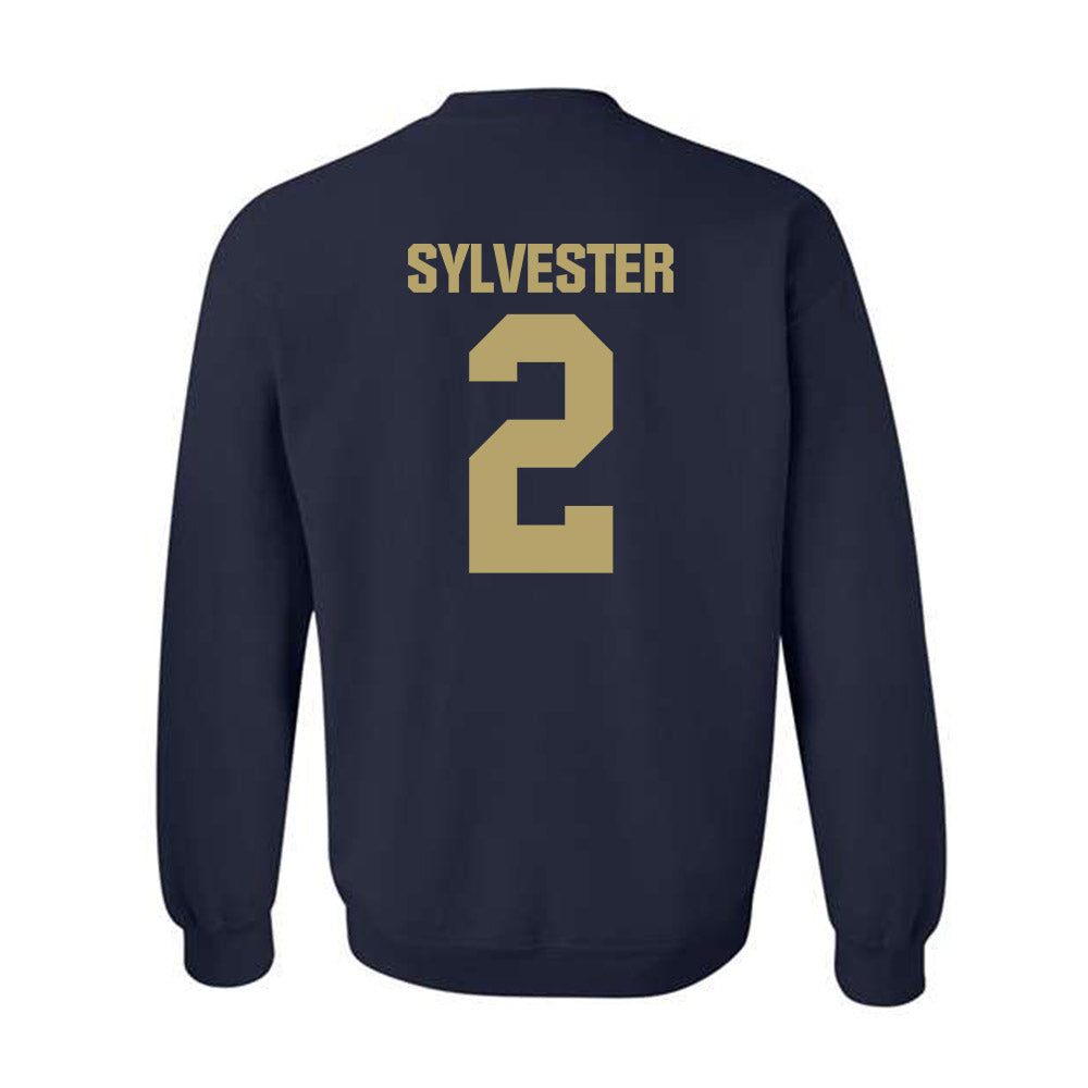 UC Davis - NCAA Football : Chauncey Sylvester - Classic Shersey Crewneck Sweatshirt-1