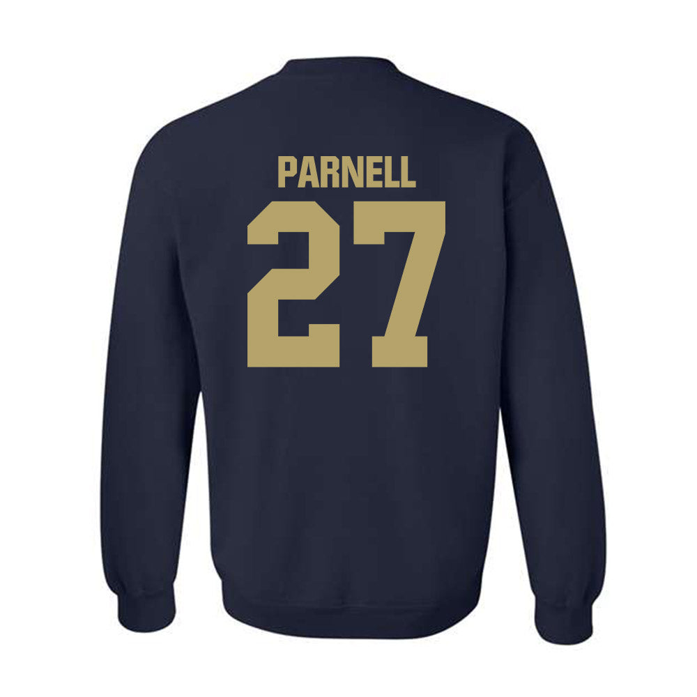 UC Davis - NCAA Football : Koen Parnell - Classic Shersey Crewneck Sweatshirt-1