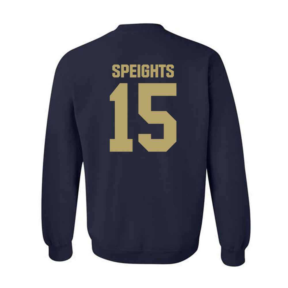 UC Davis - NCAA Baseball : Carter Speights - Classic Shersey Crewneck Sweatshirt-1