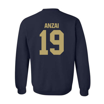 UC Davis - NCAA Baseball : Keenan Anzai - Classic Shersey Crewneck Sweatshirt-1