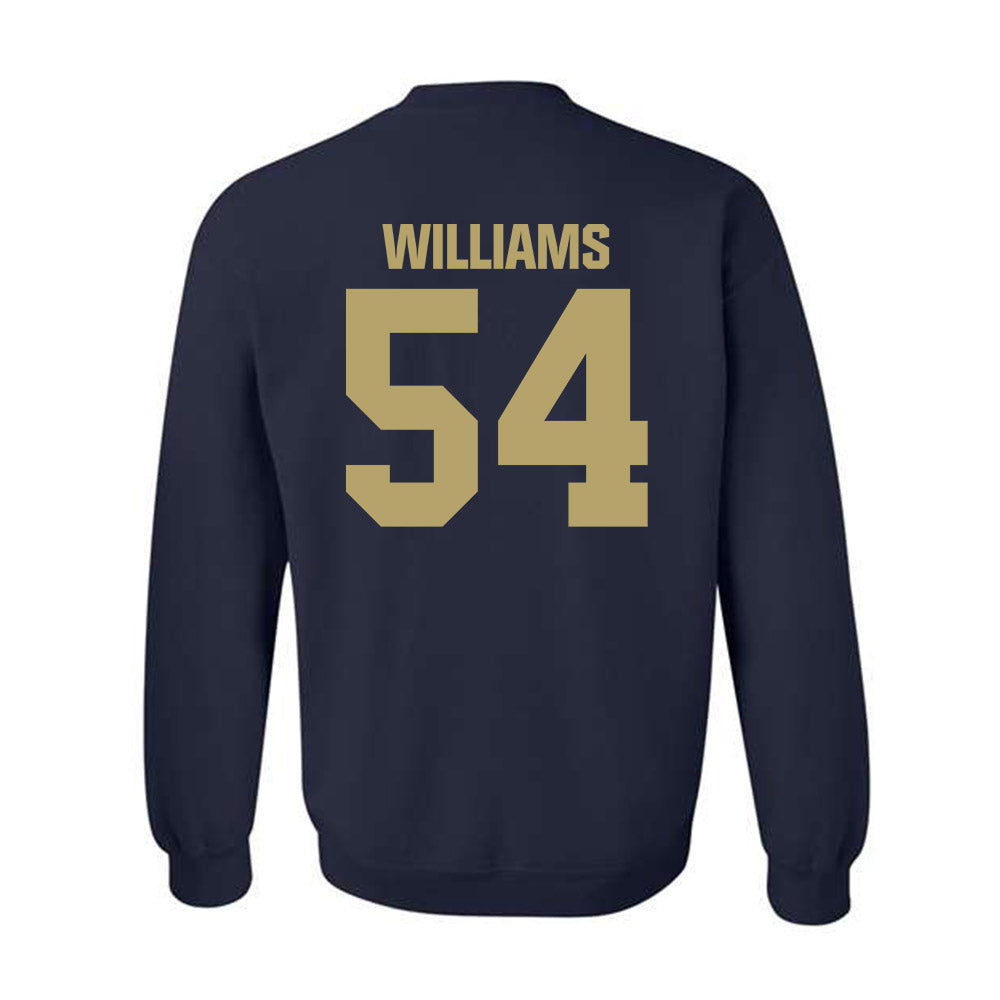 UC Davis - NCAA Football : Jake Williams - Classic Shersey Crewneck Sweatshirt-1