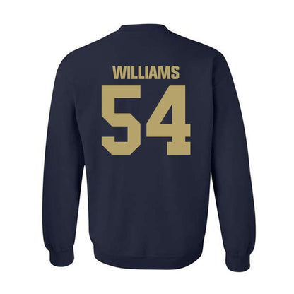 UC Davis - NCAA Football : Jake Williams - Classic Shersey Crewneck Sweatshirt-1