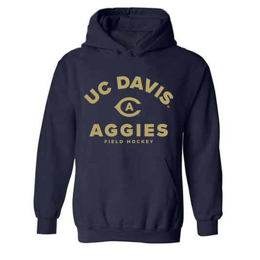 UC Davis - NCAA Women's Field Hockey : Mia Edwards - Classic Shersey Hooded Sweatshirt-0