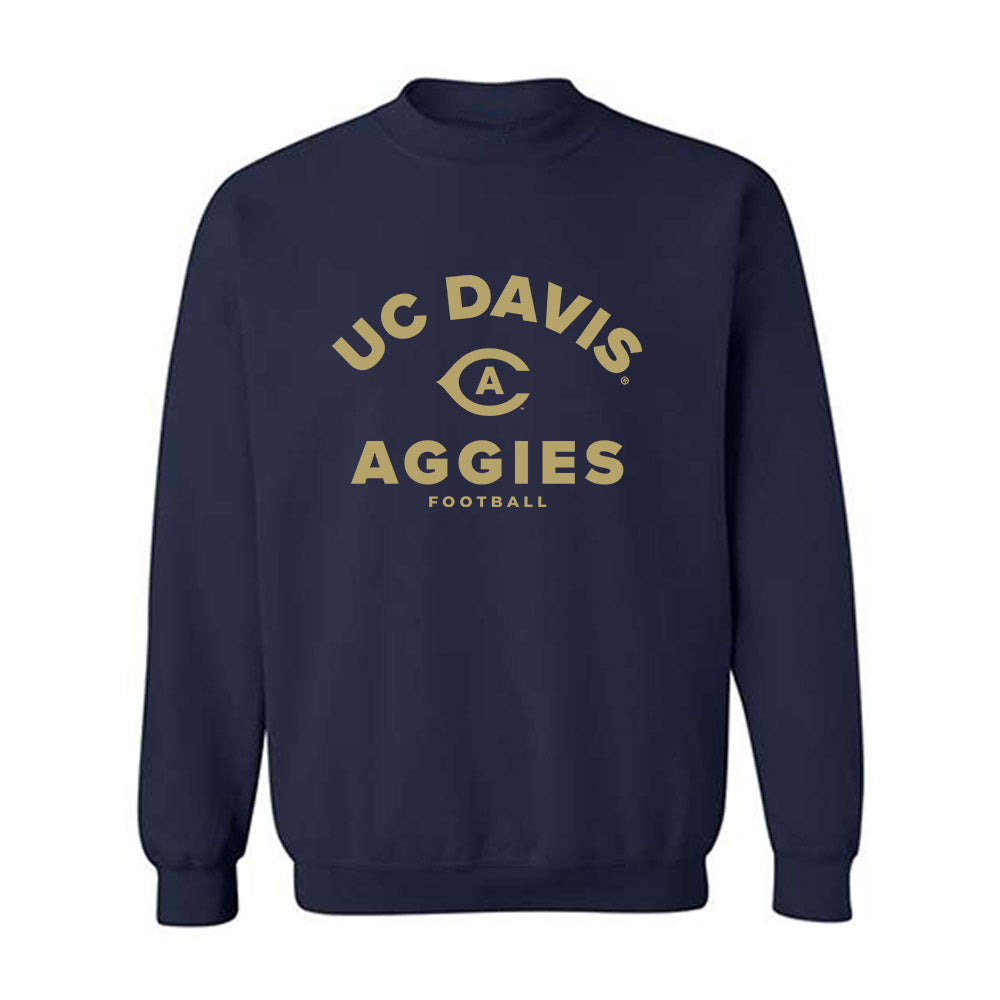 UC Davis - NCAA Football : Xander Grayson - Classic Shersey Crewneck Sweatshirt-0