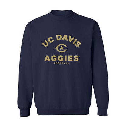 UC Davis - NCAA Football : Xander Grayson - Classic Shersey Crewneck Sweatshirt-0