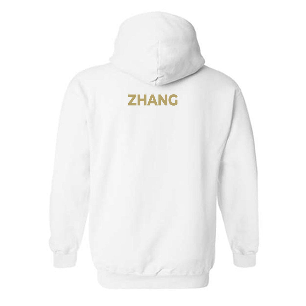 UC Davis - NCAA Men's Golf : Zhenxian Zhang - Classic Shersey Hooded Sweatshirt-1