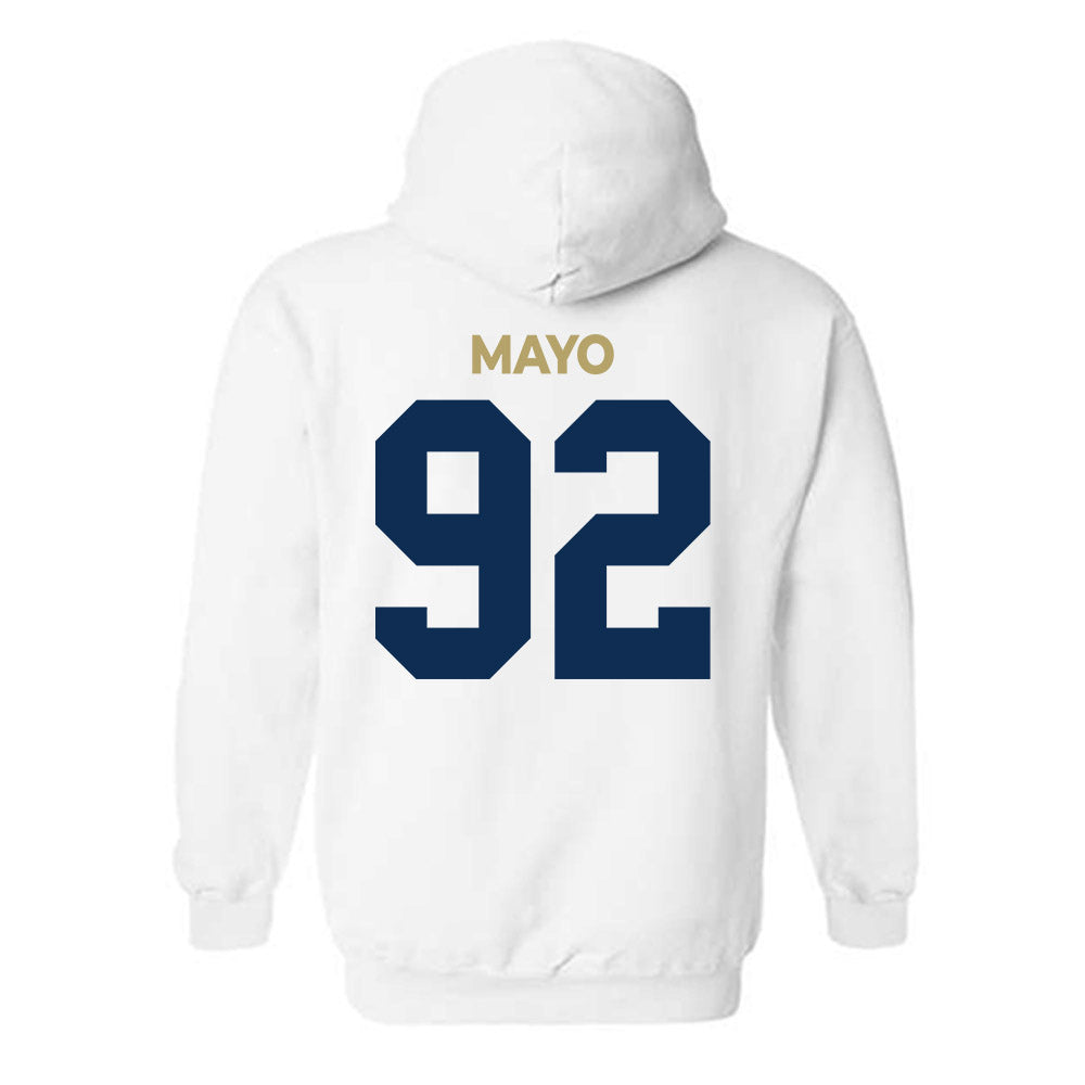 UC Davis - NCAA Football : Rayne Mayo - Classic Shersey Hooded Sweatshirt-1