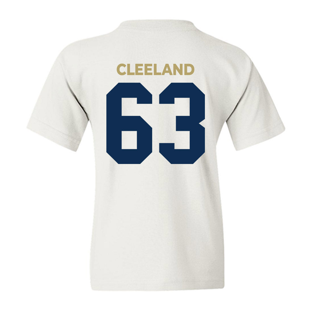 UC Davis - NCAA Football : Roice Cleeland - Classic Shersey Youth T-Shirt-1