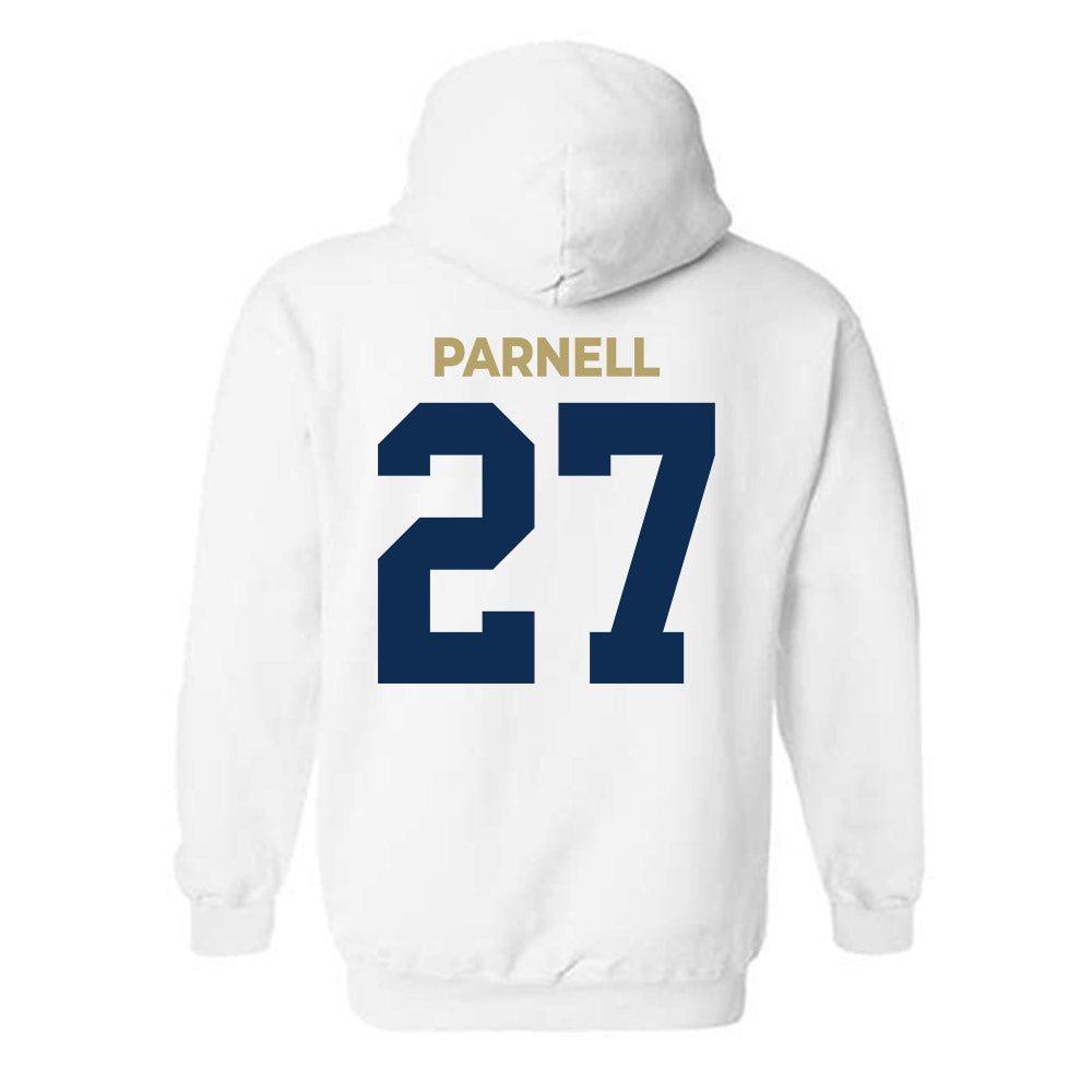UC Davis - NCAA Football : Koen Parnell - Classic Shersey Hooded Sweatshirt-1