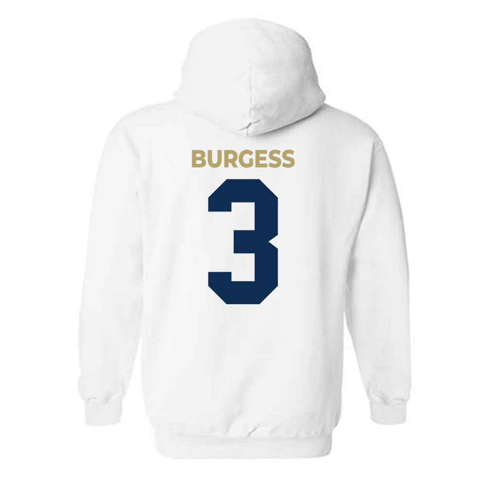 UC Davis - NCAA Women's Volleyball : Laela Burgess - Classic Shersey Hooded Sweatshirt-1