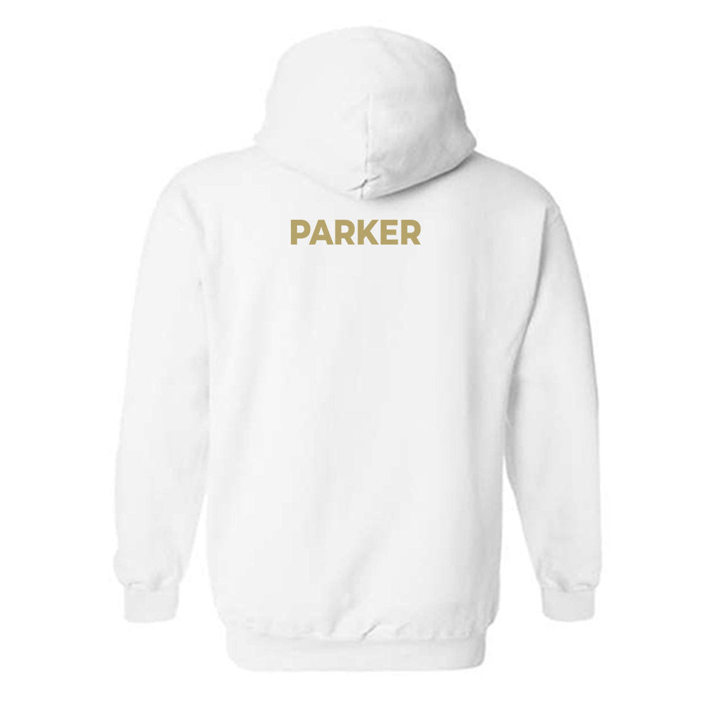 UC Davis - NCAA Men's Track & Field : Kit Parker - Classic Shersey Hooded Sweatshirt-1