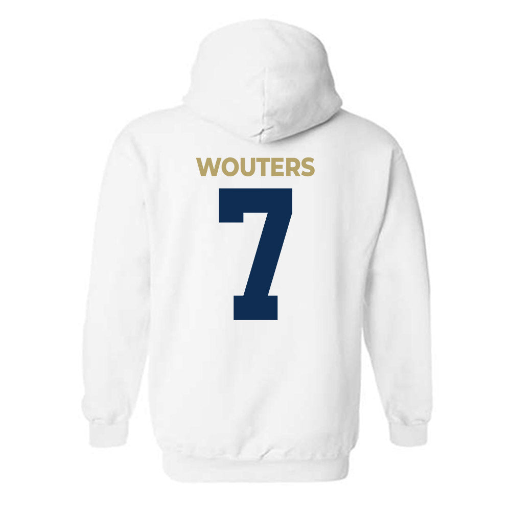 UC Davis - NCAA Men's Soccer : Tristan Wouters - Classic Shersey Hooded Sweatshirt-1
