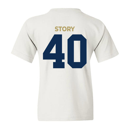 UC Davis - NCAA Baseball : Zach Story - Classic Shersey Youth T-Shirt-1