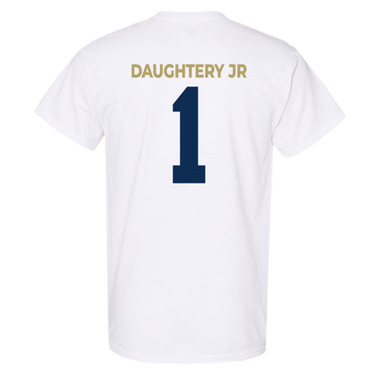 UC Davis - NCAA Men's Basketball : Carl Daughtery Jr - Classic Shersey T-Shirt-1