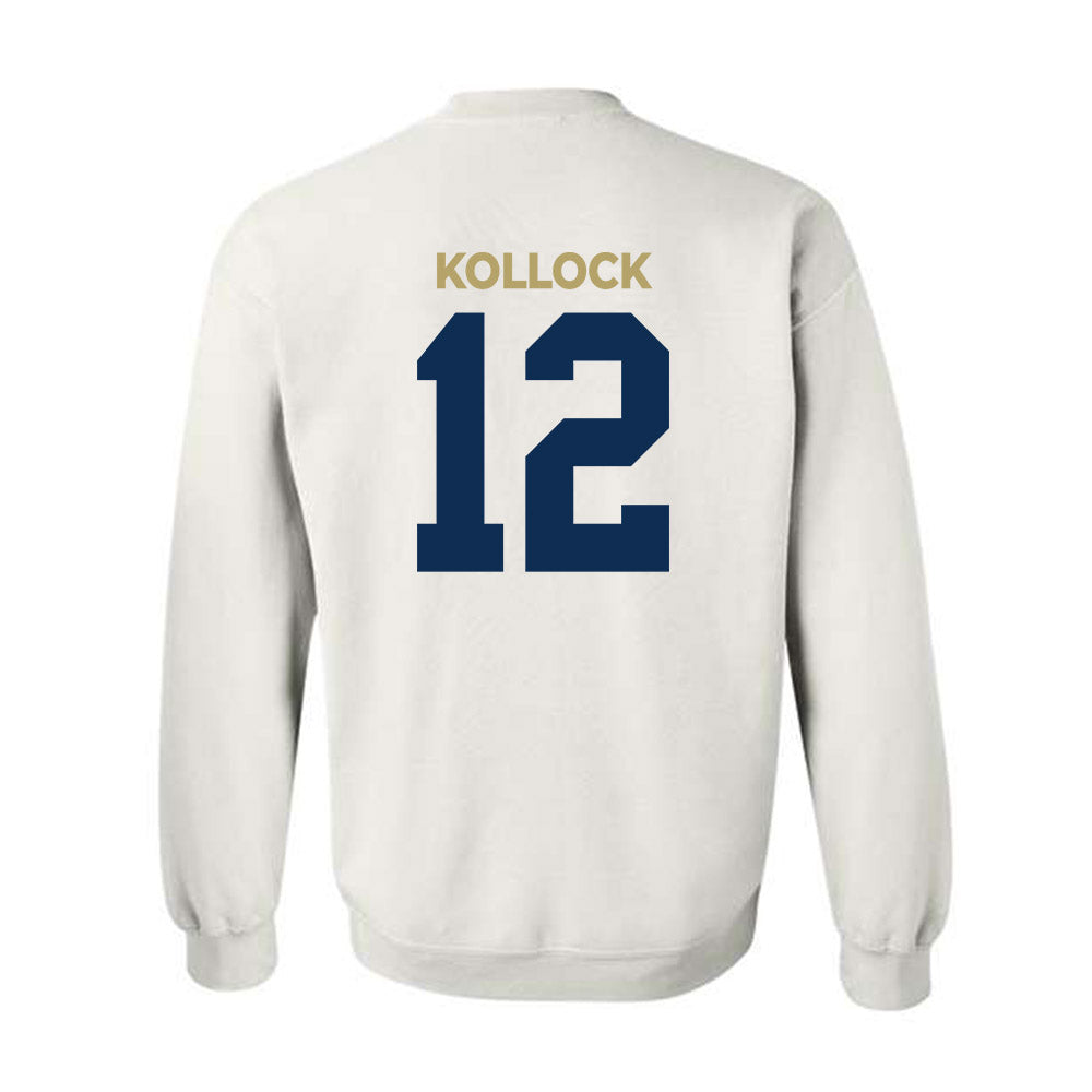 UC Davis - NCAA Football : Jackson Kollock - Classic Shersey Crewneck Sweatshirt-1