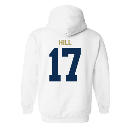 UC Davis - NCAA Football : Kyle Hill - Classic Shersey Hooded Sweatshirt-1