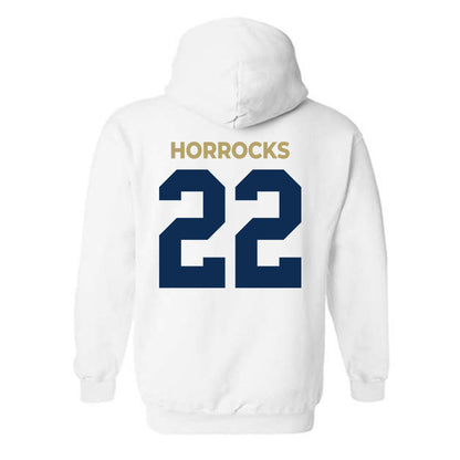 UC Davis - NCAA Women's Lacrosse : Ava Horrocks - Classic Shersey Hooded Sweatshirt-1