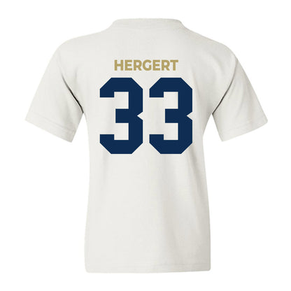 UC Davis - NCAA Football : Conner Hergert - Classic Shersey Youth T-Shirt-1