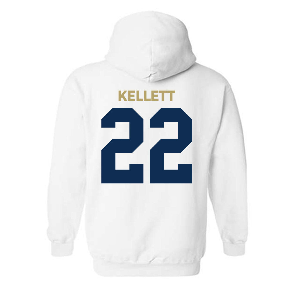 UC Davis - NCAA Men's Soccer : Caelan Kellett - Classic Shersey Hooded Sweatshirt-1