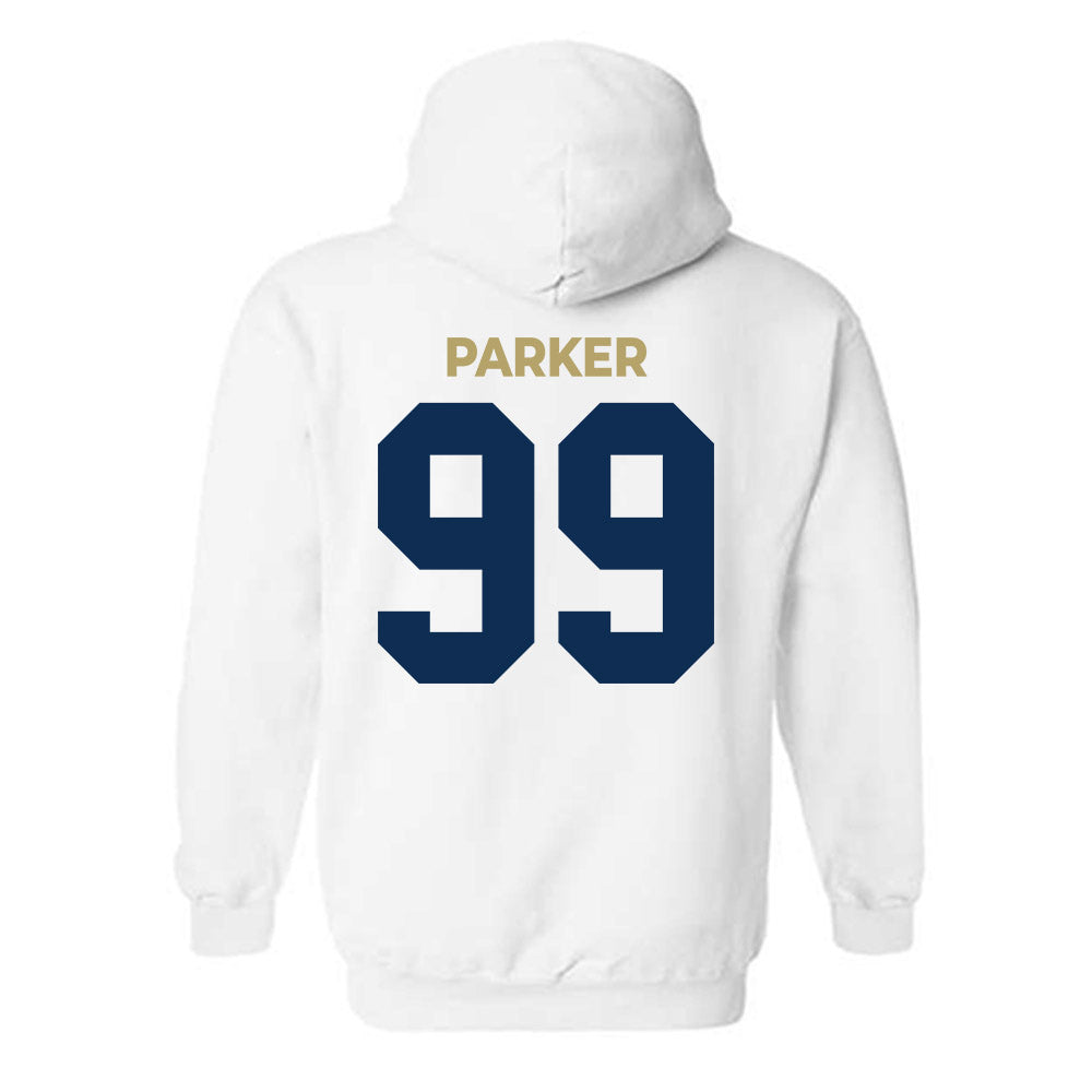 UC Davis - NCAA Football : Tyler Parker - Classic Shersey Hooded Sweatshirt-1