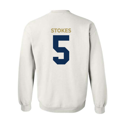 UC Davis - NCAA Men's Basketball : Jalen Stokes - Classic Shersey Crewneck Sweatshirt-1