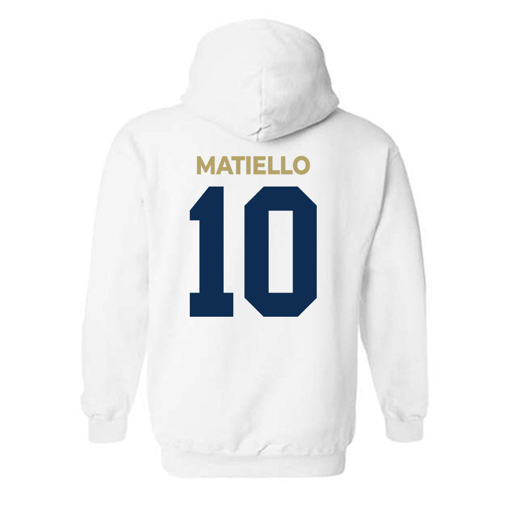 UC Davis - NCAA Men's Soccer : Rafael Matiello - Classic Shersey Hooded Sweatshirt-1