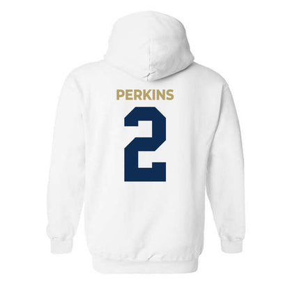 UC Davis - NCAA Women's Soccer : Lakelee Perkins - Classic Shersey Hooded Sweatshirt-1