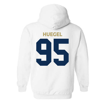 UC Davis - NCAA Football : Devin Huegel - Classic Shersey Hooded Sweatshirt-1